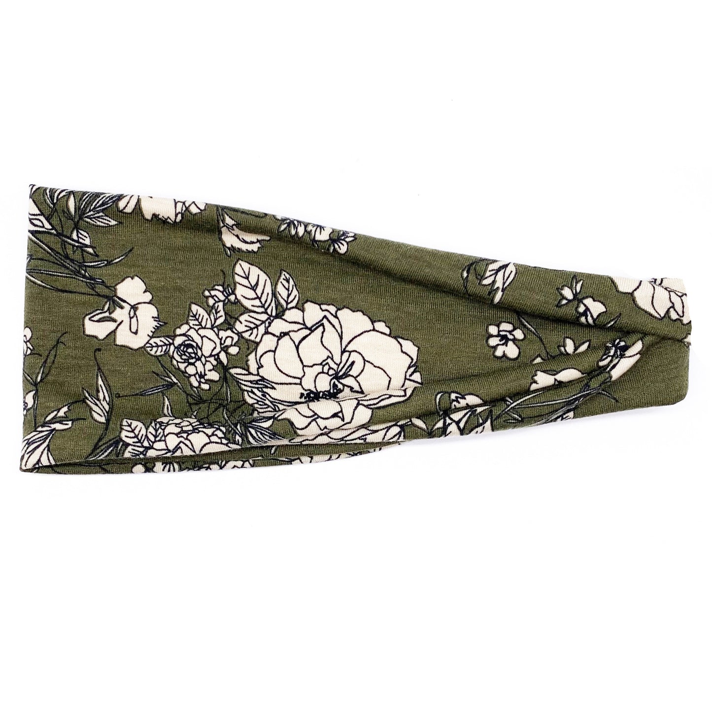 Soft cotton printed sporty bandanna headband