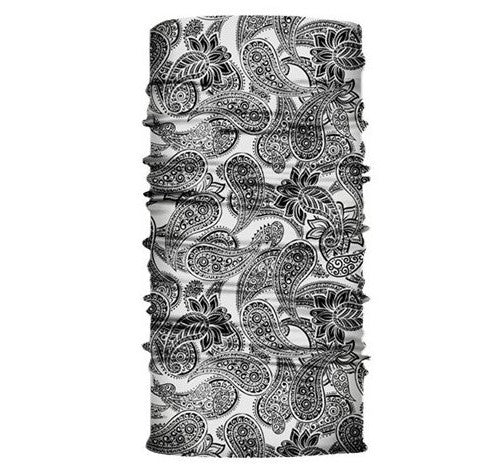 Bulk printed multi-purpose seamless head wrap 10 - 20 pieces