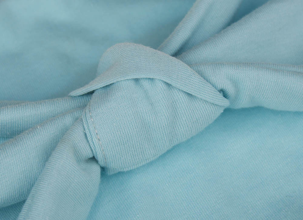 Soft multi-styles knotted bandanna headband