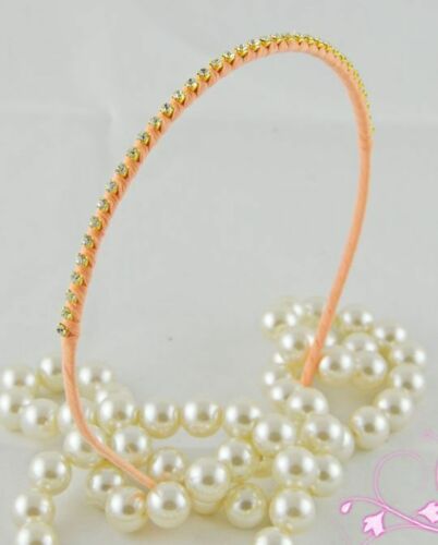Shiny crystal thin headband
