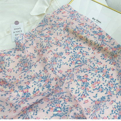 Flowers print square scarf