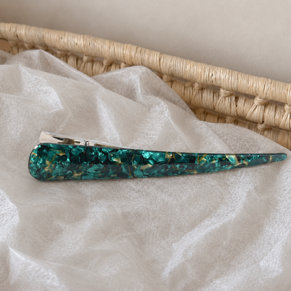 Large size resin Ibis clip in multicolours