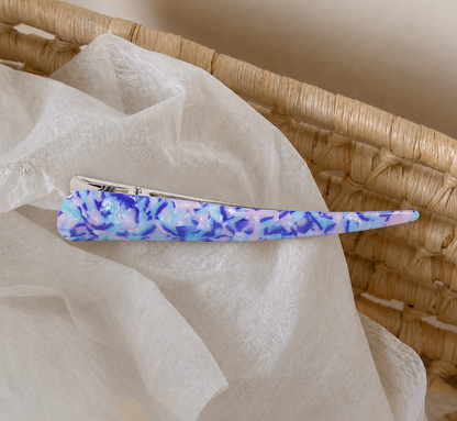Large size resin Ibis clip in multicolours