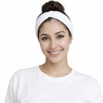 Cotton plain twist headband