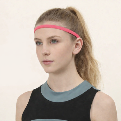 Non-slip sporty thin elastic hair band