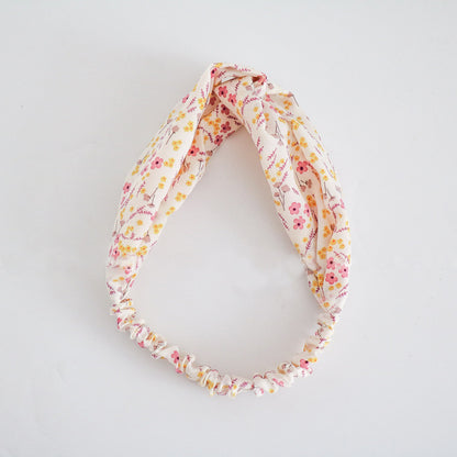 Small flowers prints elastic headband