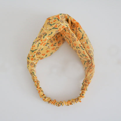 Small flowers prints elastic headband