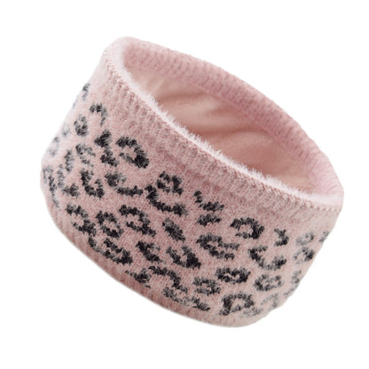 Fleece lined super soft knitted loop headband