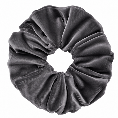 Large velvet scrunchies
