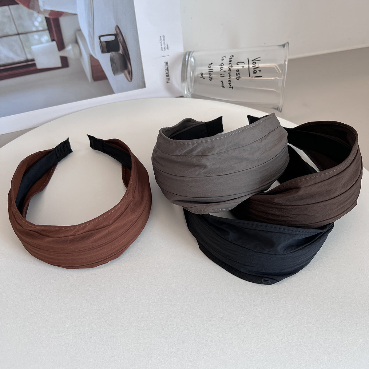 Light weight wide headband