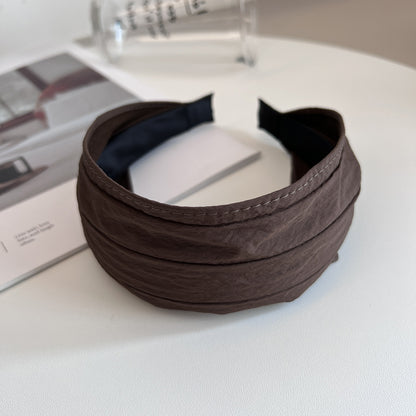 Light weight wide headband