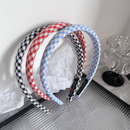 1.5cm Gingham headband