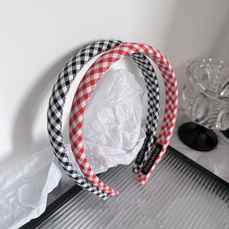 1.5cm Gingham headband