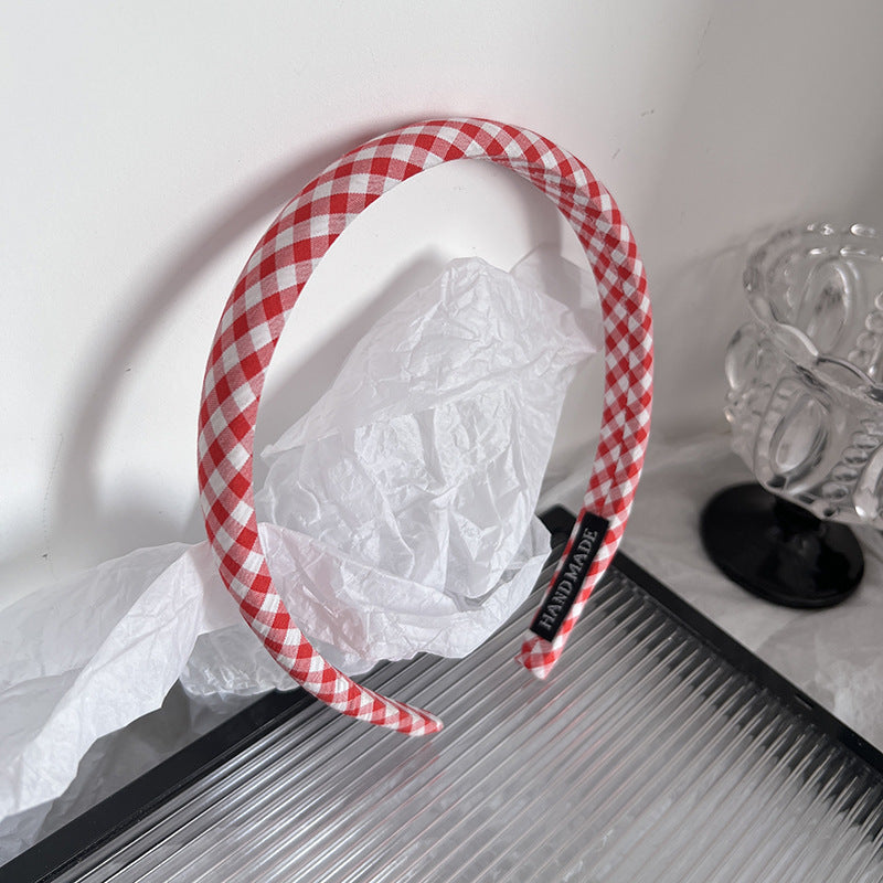 1.5cm Gingham headband