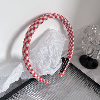 1.5cm Gingham headband