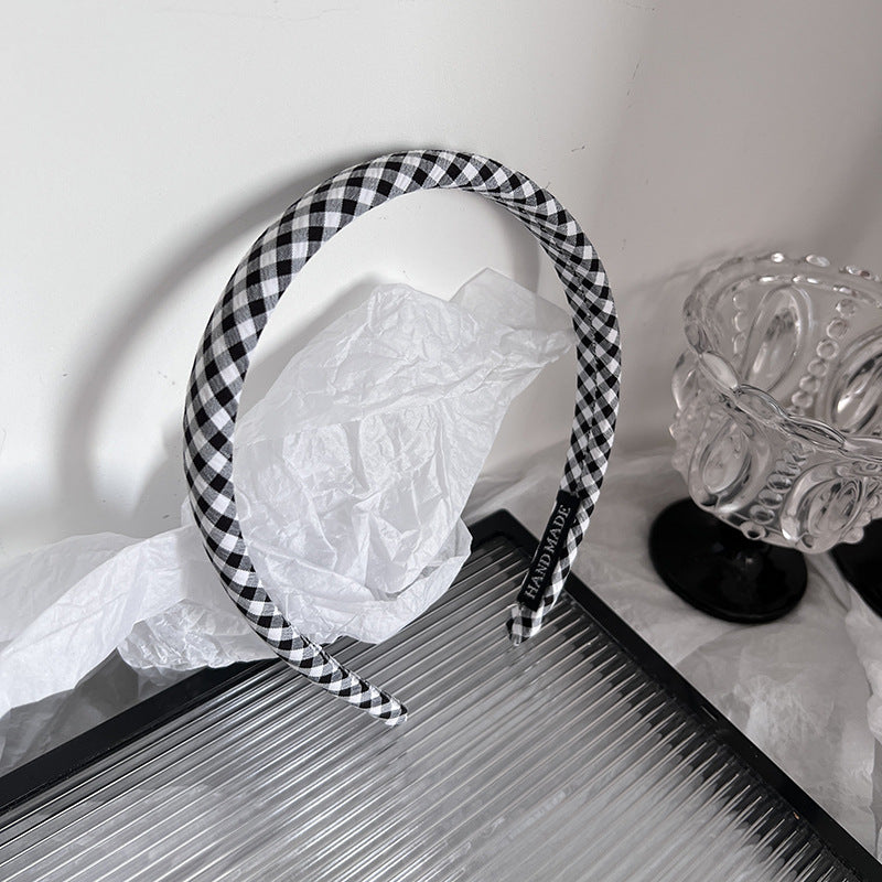 1.5cm Gingham headband