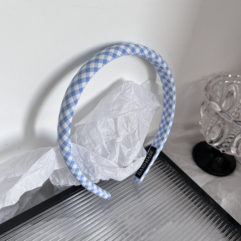 1.5cm Gingham headband