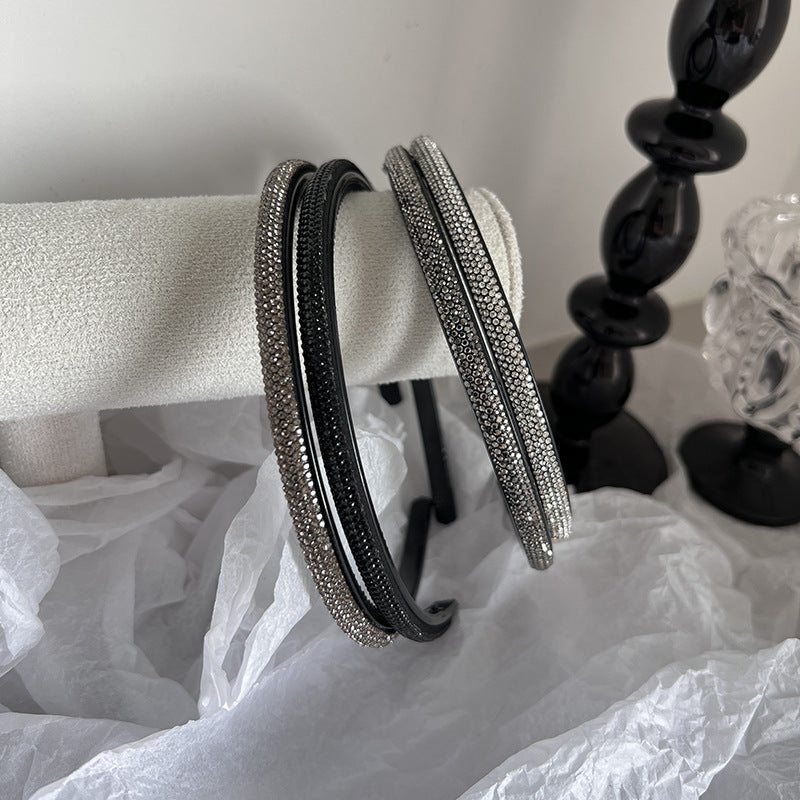 Bling-bling rhinestone slim headband