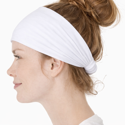 Double layer cotton bandanna headband