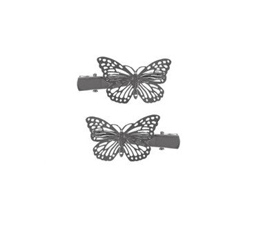 Butterfly hair slide