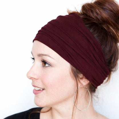 Multi-purpose seamless head wrap
