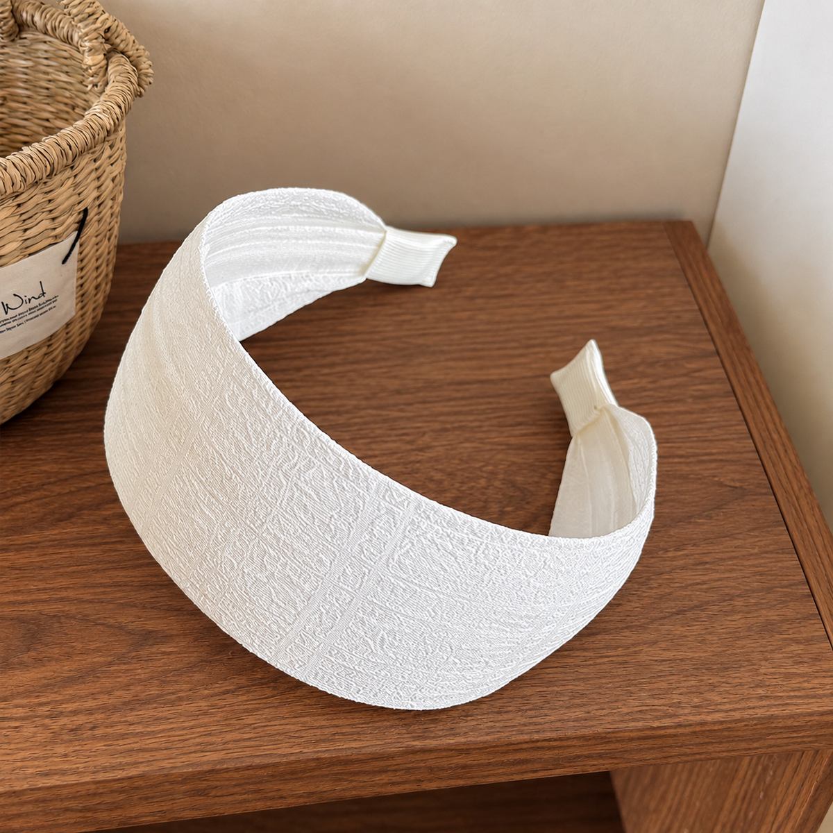 5cm wide plain chiffon headband