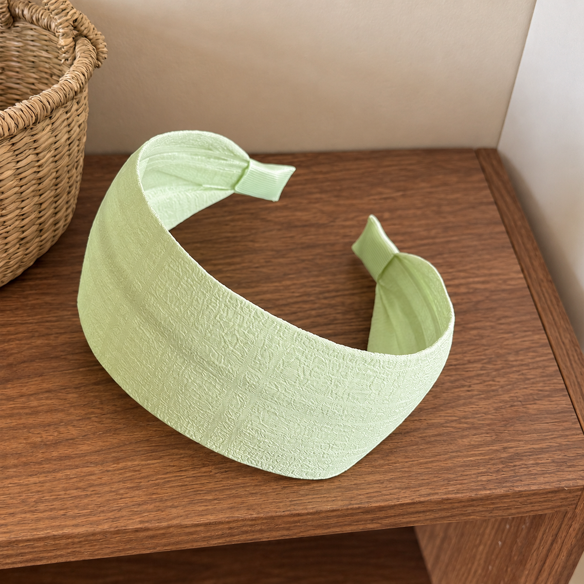 5cm wide plain chiffon headband