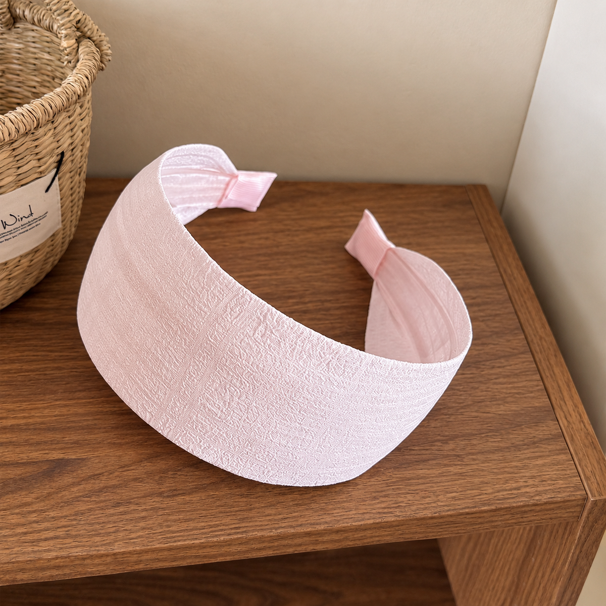5cm wide plain chiffon headband