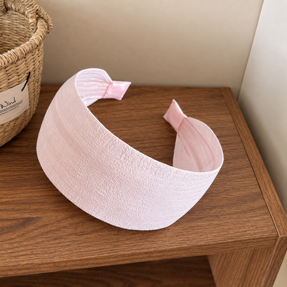 5cm wide plain chiffon headband