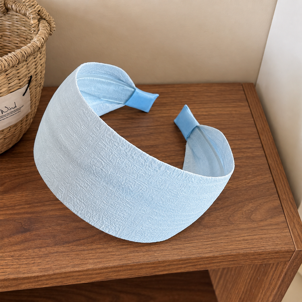 5cm wide plain chiffon headband