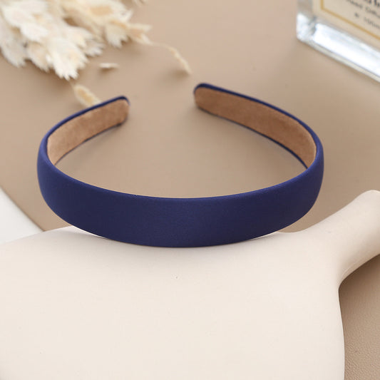 2cm matte satin headband