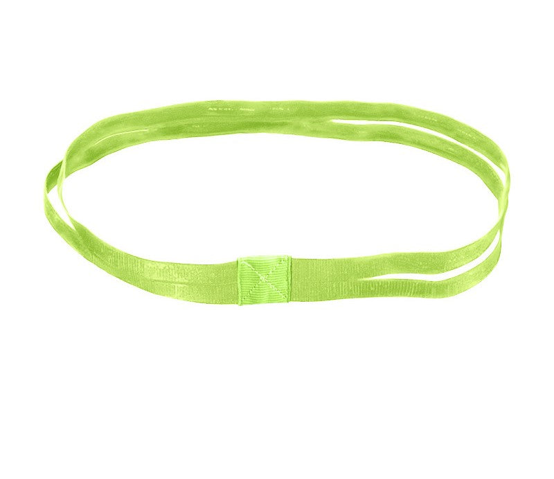 Double wrap non-slip sporty elastic hair band