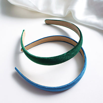 2cm wide velvet headband