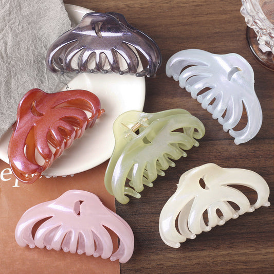 Glitter hair claw