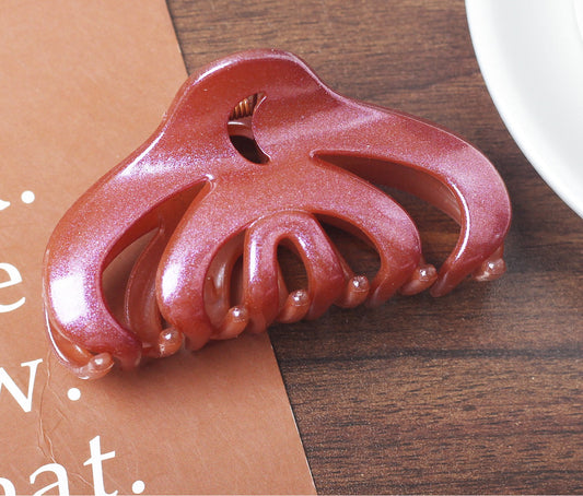 Glitter hair claw