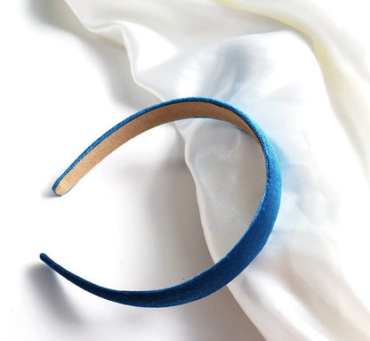 2cm wide velvet headband