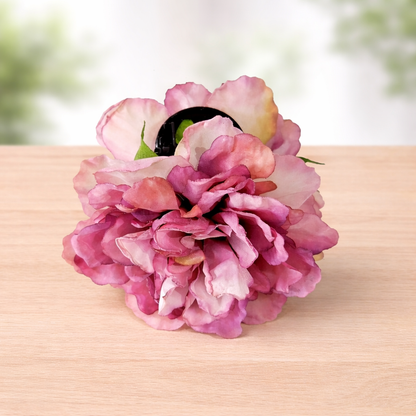 Flower hair claw