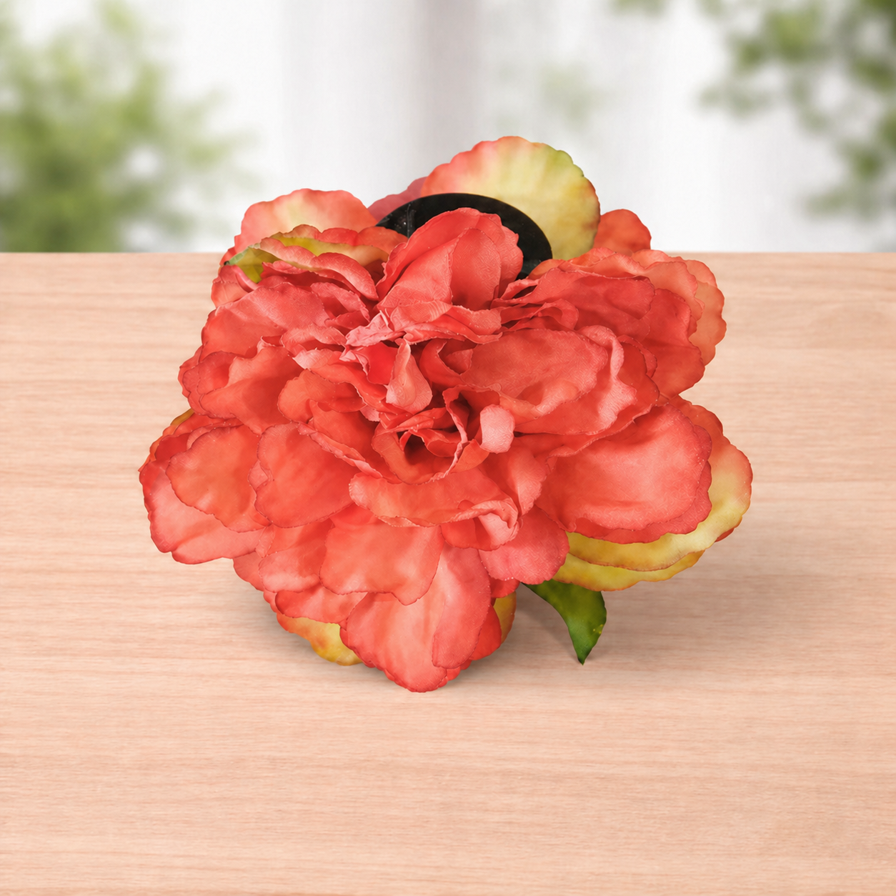 Flower hair claw