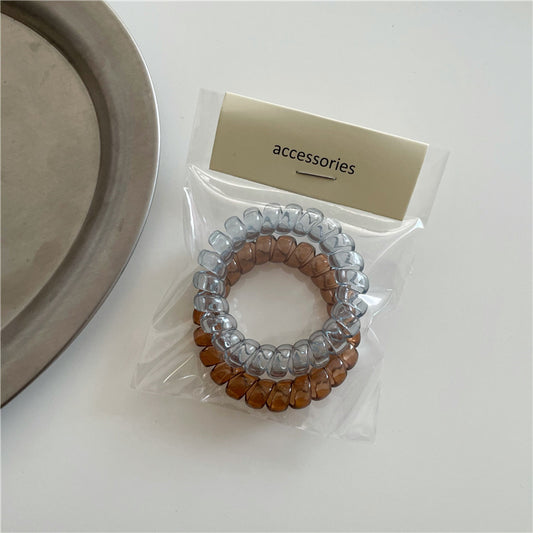 2-pack coil hair ring