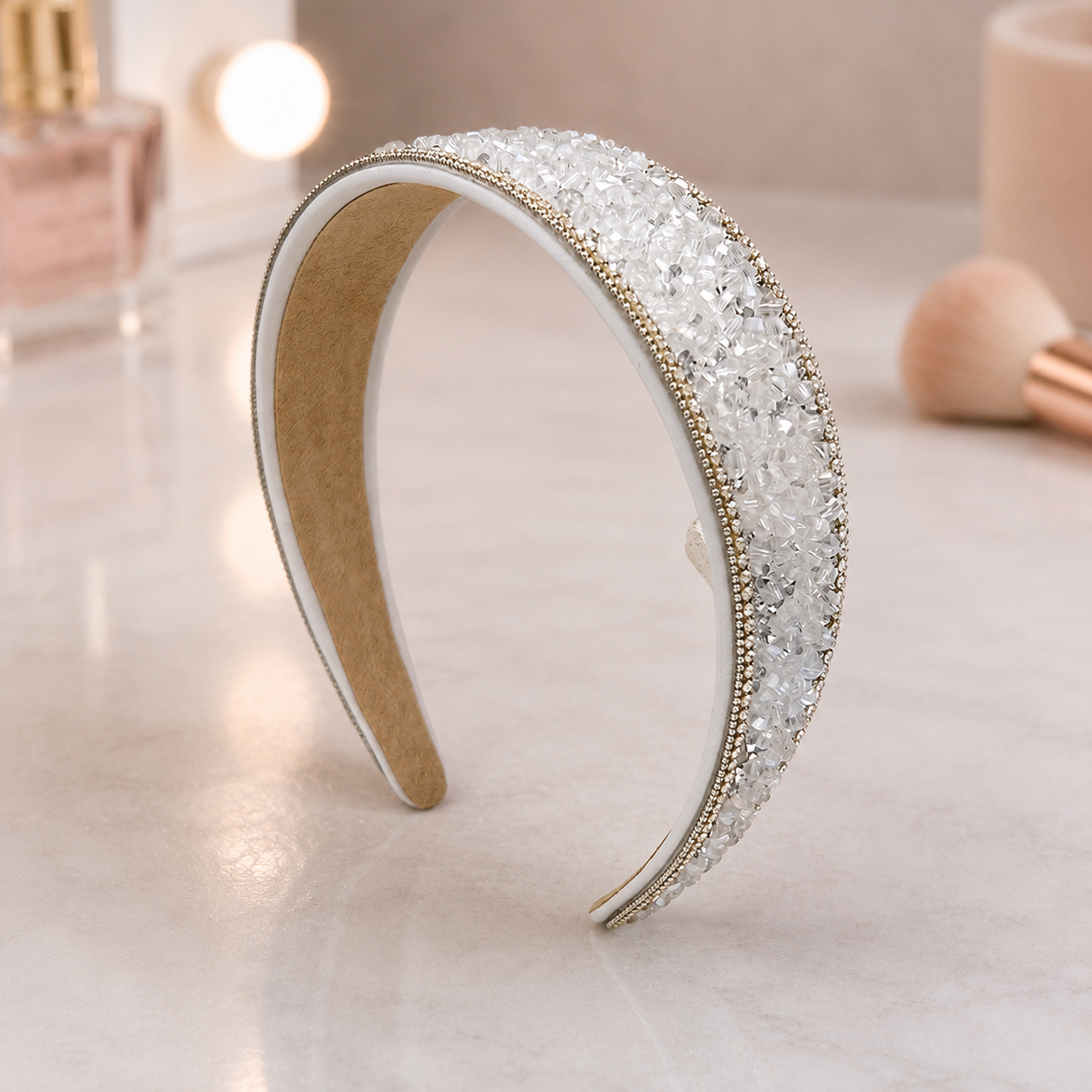 Rhinestone wide headband