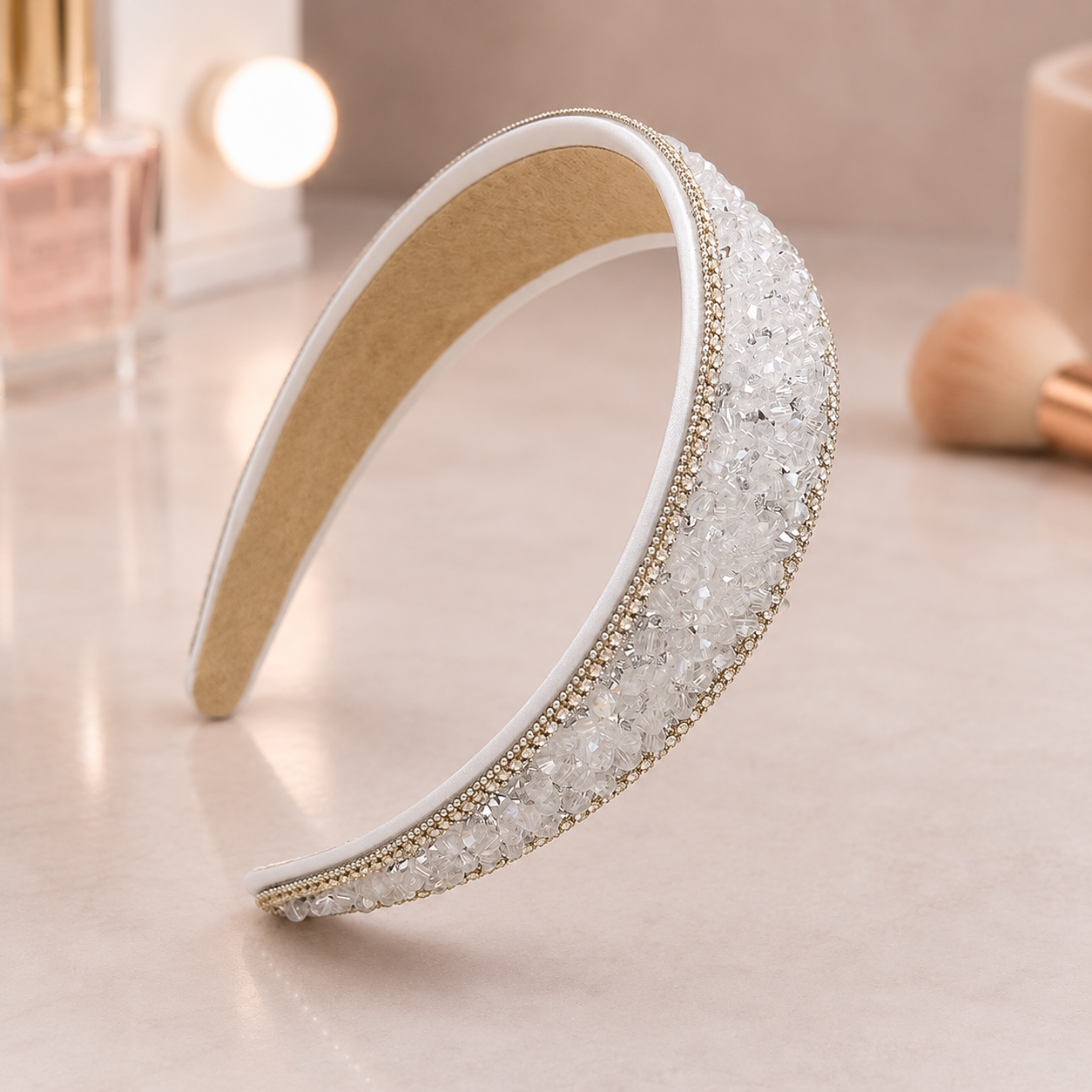Rhinestone wide headband