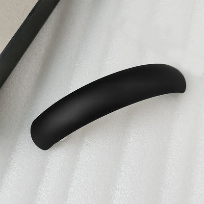 Large arch rectangle resin barrette