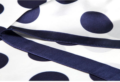 Printed square scarf