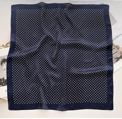 Polka dots square scarf