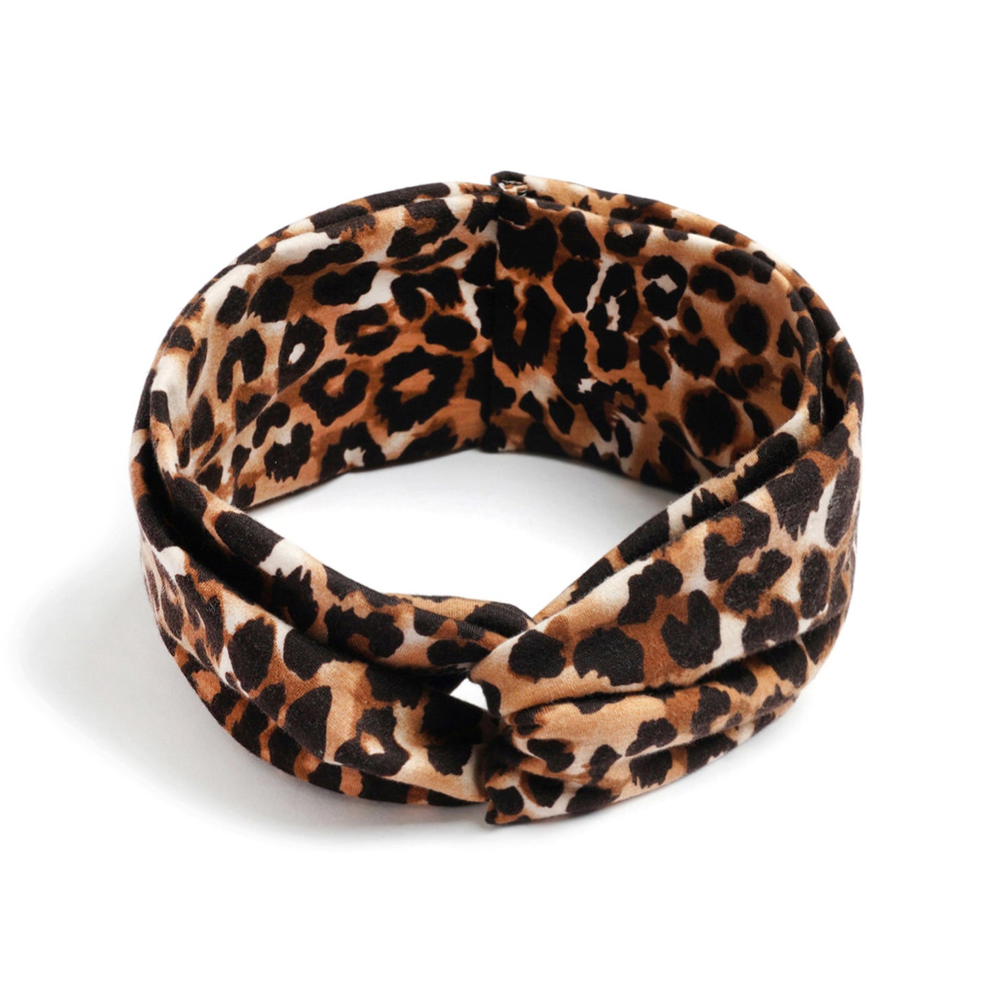 Twist front floral printed headband