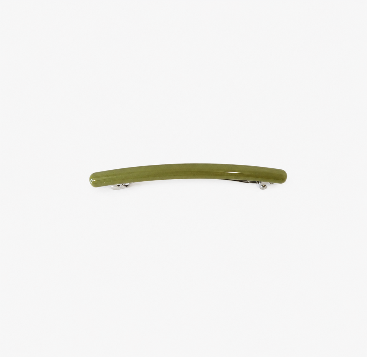 Slim hair barrette
