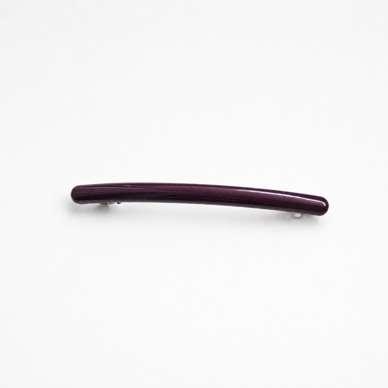 Slim hair barrette