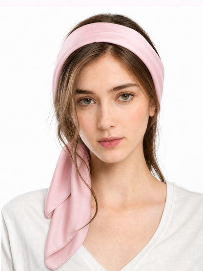 Plain colour square scarf