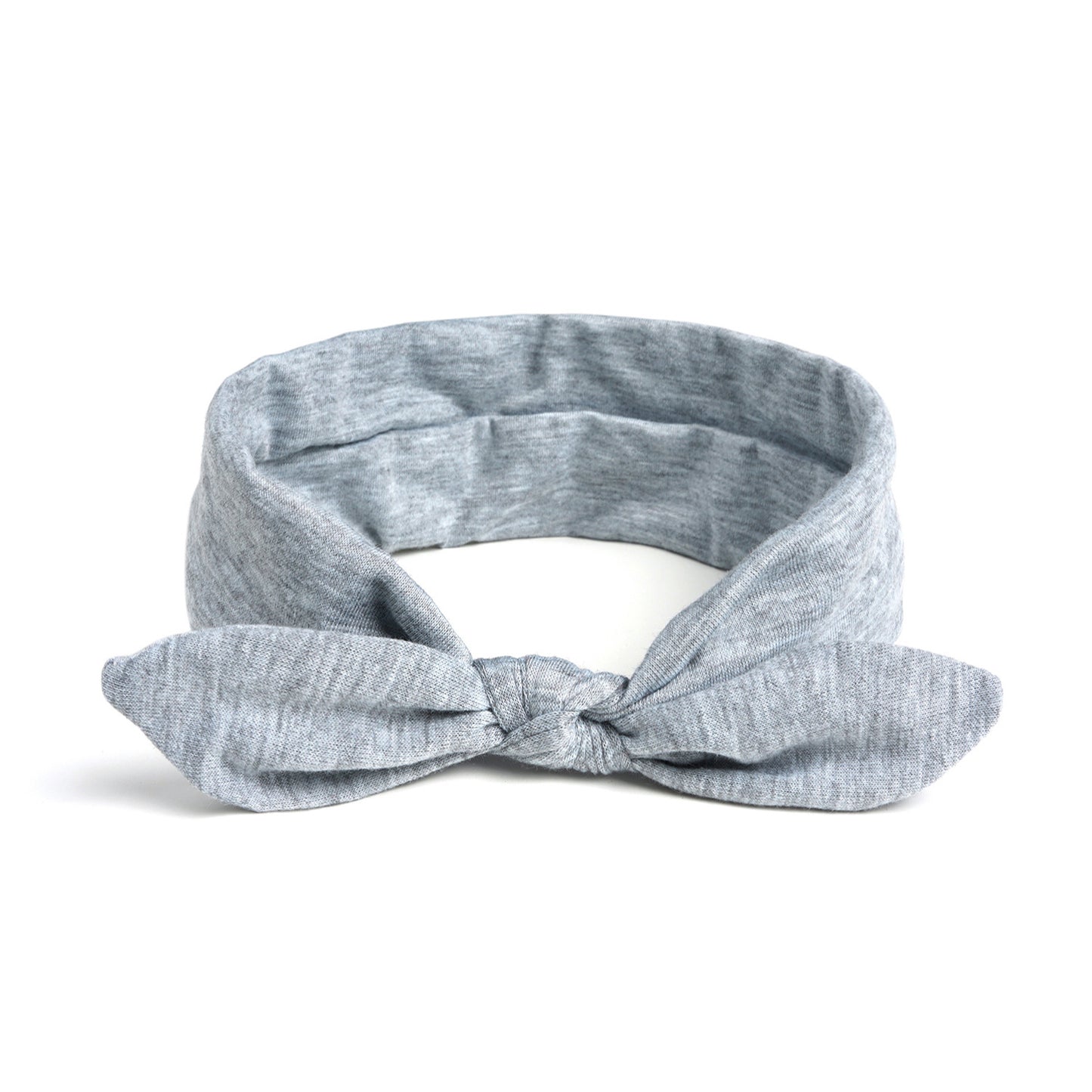 Plain headband with bow