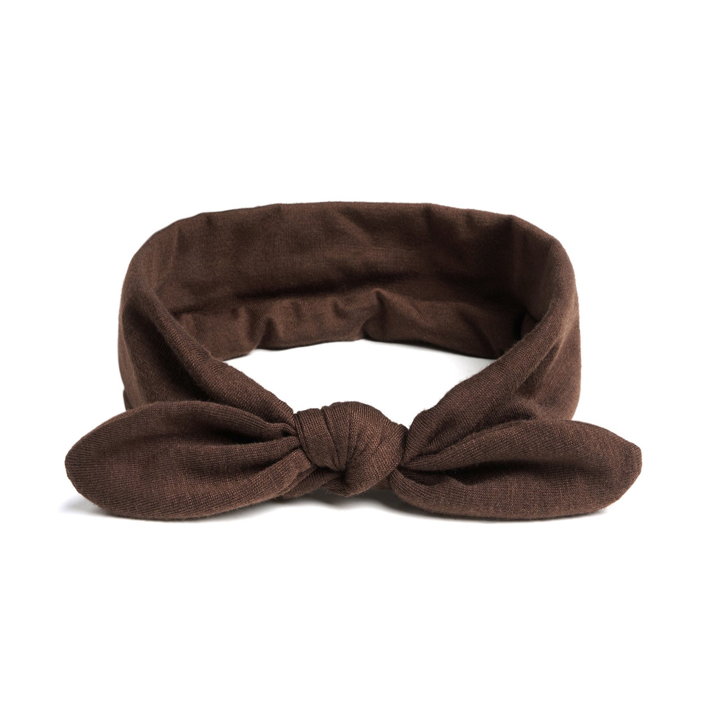 Plain headband with bow